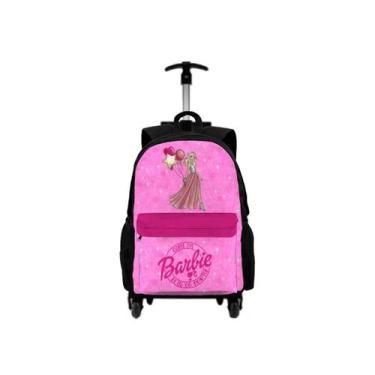 Imagem de Bolsa Mochila Escolar Para Criança Infantil Com Rodinha De Carrinho Pa