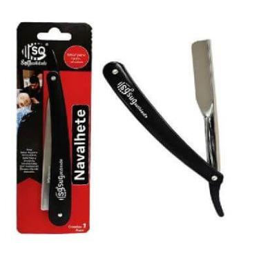 Imagem de Navalhete Barba Barbear P/ Barbeiro Fazer Pezinho Acabamento - SQ