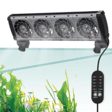 Imagem de Ventilador Refrigerador para Acuario BAOSHISHAN Potente con Controlado