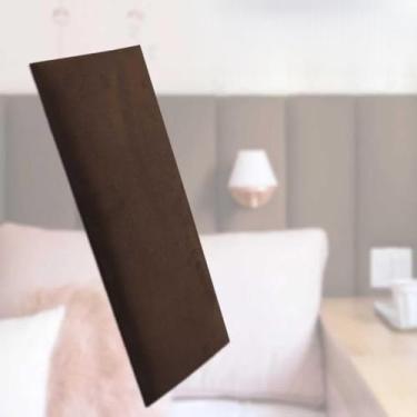 Imagem de Cabeceira Alta Modular Estofada 120x20cm até o Chão para Cama Box Solteiro Casal Queen King | Vários Tamanhos e Cores(Marrom,CASAL7 PLACAS)