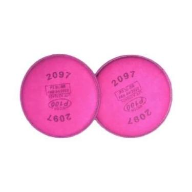 Imagem de Máscara Respiratória 3M Série 6200 6800 7502 Com Filtro De Partículas 