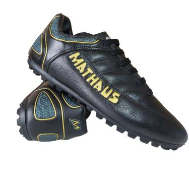 Imagem de Chuteira Society Couro Original Mathaus New Galatic-Feminino