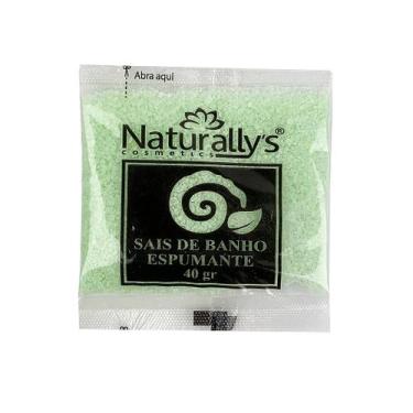 Imagem de Sachê sais de banho espumante 40g naturallys - variedade de fragrância
