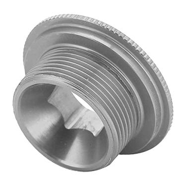 Imagem de Estink Parafuso de Pedivela, Parafuso de Braço de Pedivela de Liga de Alumínio Com Textura Fina para Bicicleta de Montanha e Estrada, M20x10 (Ti Cor)