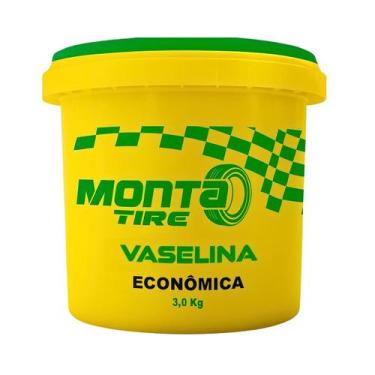 Imagem de Kit 3 Vaselina Pasta Lubrificante Sabão Montagem Pneus 3kg - MONTA TIR