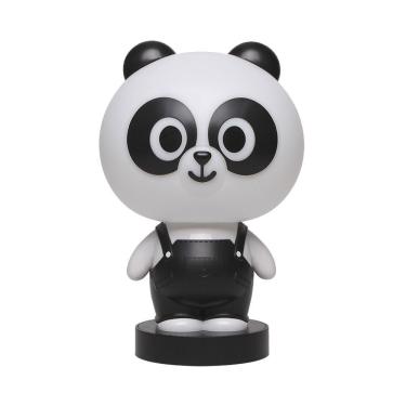 Imagem de Luminária De Mesa Infantil Taschibra Led Abajur Pandinha Faro 3w Usb Luz Quente 3000k