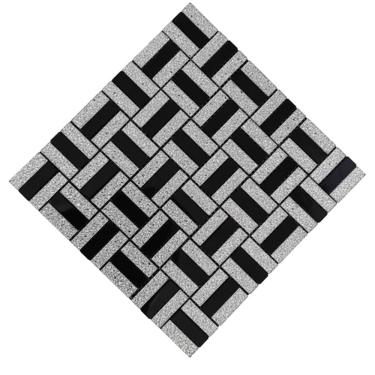 Imagem de Pastilha De Vidro Adesiva Parede Banheiro Box Cozinha Sala Decorativa Moderna Reforma Requintado Facil Aplicacao