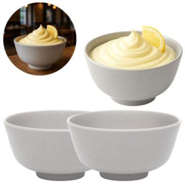 Imagem de 2 Tigelas Bowl Granilite De Melamina P/ Sobremesas 500ml - Lyor
