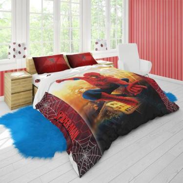 Imagem de Manta Casal Com Fronha E Almofada Sonic, Cobertor Fleece 4pç - Fantasi
