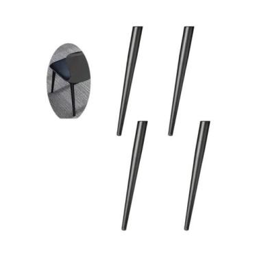Imagem de Pés De Móveis De Metal (4 Peças) - Acessórios De Reposição Para Mesa, 