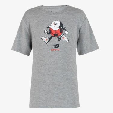 Imagem de Camiseta Infantil São Paulo 550 New Balance-Unissex