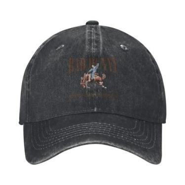 Imagem de Boné De Beisebol Unissex Ajustável Retrô Desgastado Lavado Para Verão,