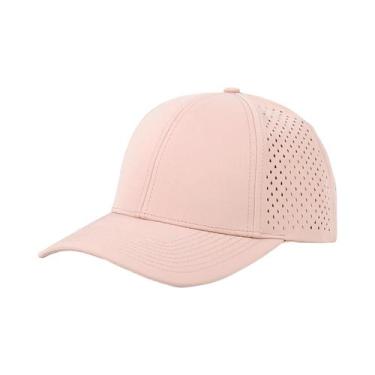 Imagem de Boné Esportivo Unissex De Cor Sólida Em Malha Respirável, Estilo Hip H
