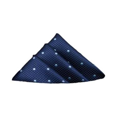 Imagem de Lenço De Bolso Vintage Paisley Cor Sólida 25x25cm Para Acessórios De T