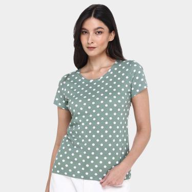 Imagem de Kit Camiseta Básicos Poá c/ 2 Peças Feminina-Feminino