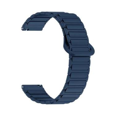 Imagem de Pulseira De Silicone Magnética Macia Amazfit Helio Sport - Acessório D