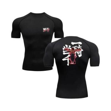 Imagem de Camiseta De Compressão Masculina De Secagem Rápida Para Verão, Roupa E