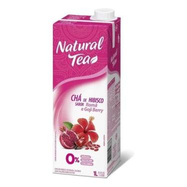 Imagem de Chá Hibisco Romã E Goji Berry 1 Litro Natural Tea