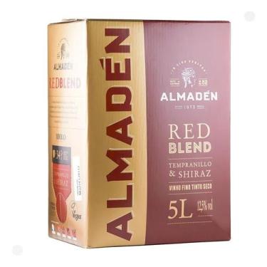 Imagem de Vinho Nacional Almadén Red Blend Shiraz & Tempranillo bag In