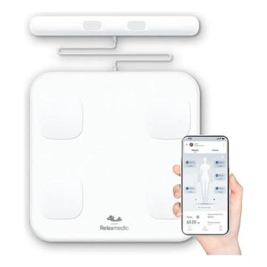 Imagem de Balança De Bioimpedância Profissional 8 Sensores Digital App - Congrat