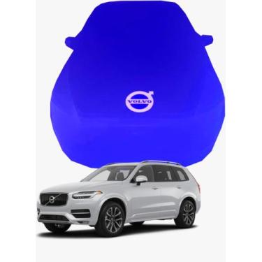Imagem de Capa de Carro Volvo XC90 Tecido  Lycra Premium - Cadilhe Capas, Azul R