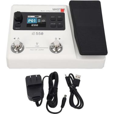 Imagem de Pedal Multiefeitos DK IE550 para Guitarra e Baixo com Pedal de Express