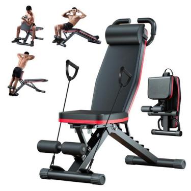 Imagem de Banco de Musculação ALSO GO 2026 Dobrável 1000 lb Ajustável