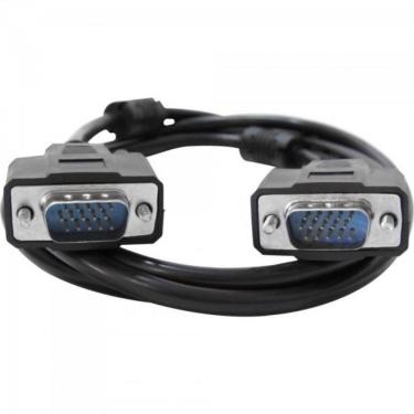 Imagem de Cabo Vga Para Monitor Com Filtro 25m Cbvg0010 Preto Storm [f002]