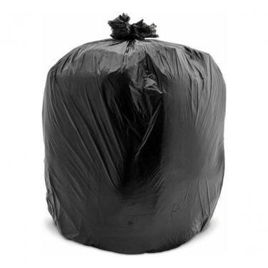 Imagem de Saco de Lixo 20L Resistente para Descarte Doméstico Preto Higipack com 1000 Unidades