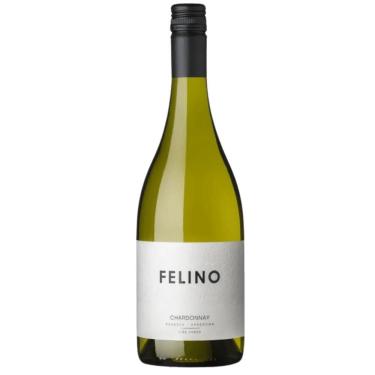 Imagem de Vinho Branco Seco Argentino Felino Chardonnay da Região de Mendoza com Envelhecimento e...