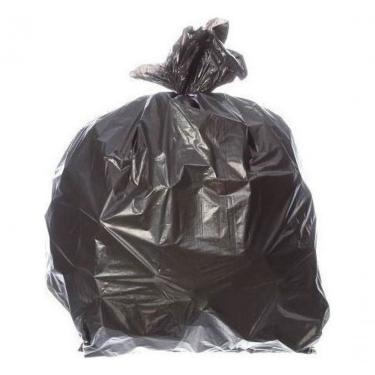 Imagem de Saco para Lixo 40 l para Descarte de Resíduos Domésticos com 50 Unidades Uso Geral Pret...