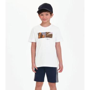 Imagem de Bermuda Moletom Sarjado Masculina Trick Nick Azul, 14, Azul
