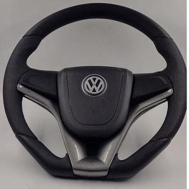 Imagem de Volante Esportivo Para Volkswagen Gol Saveiro Santana Quadrada G1
