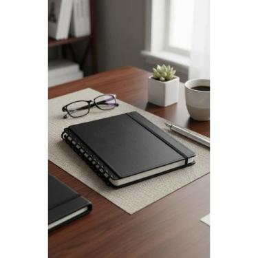 Imagem de Caderno Inteligente Grande Preto: Versátil e Organizado - Congratulati
