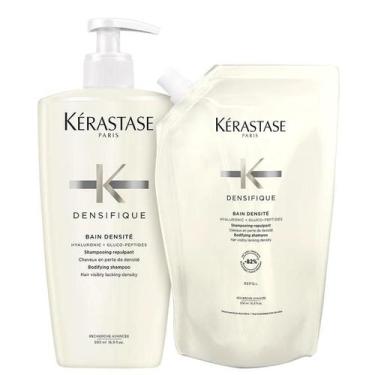 Imagem de Kit Kérastase Densifique Shampoo 500ml + Refil - KERASTASE