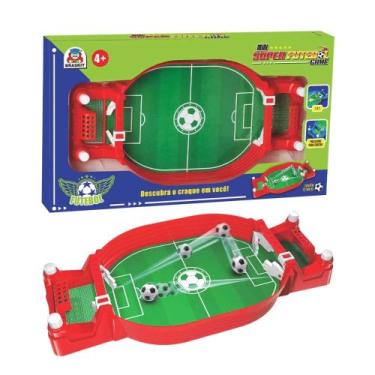 Imagem de Brinquedo Infantil Mini Super Futebol Braskit - 2803