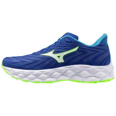 Imagem de Tênis mizuno wave sky 8 m, Azul, Verde, 42