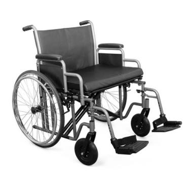 Imagem de Cadeira rodas 61 cm aco carbono 250 kg - hidroligth - DELLAMED
