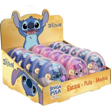 Imagem de Massa para Modelar Criativa STITCH Stica e Pula 4CORES (S) DP.C/15