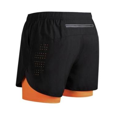 Imagem de Shorts Masculinos De Secagem Rápida 2 Em 1 Para Academia E Corrida, Te