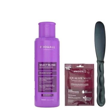 Imagem de Progressiva para fios Loiros Select Blond 120ML Prohall