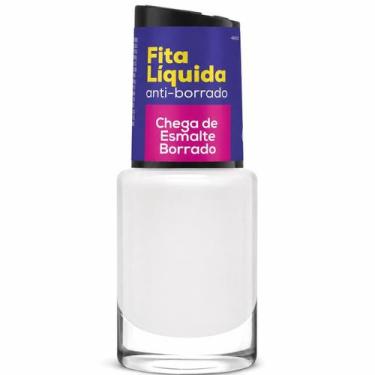 Imagem de Fita Liquida Cora Anti Borrão Branco Branco 10ML