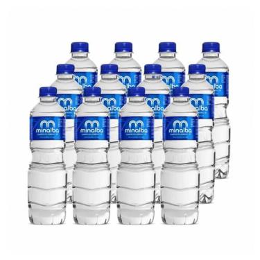Imagem de Água mineral minalba sem gás 510ml pack com 12 unid