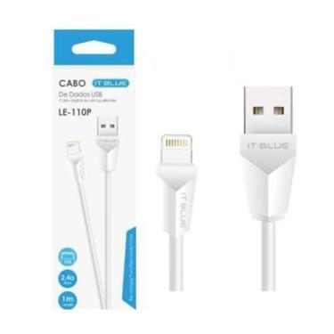 Imagem de Cabo de dados USB Turbo iOs Lightning It Blue - IT-BLUE