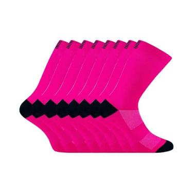 Imagem de Meias Esportivas De Compressão Unissex, 4 Pares Para Corrida, Ciclismo