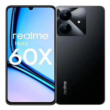 Imagem de Smartphone Celular Realme Note 60X 64GB, 4GB RAM, Tela LCD 6,74 polega