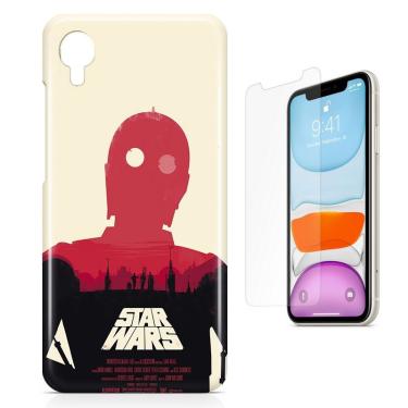 Imagem de Kit Capa iPhone xr 6,1 - Star Wars 1 e Película