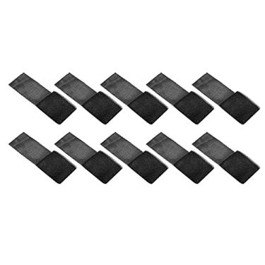 Imagem de Fita de renda, fita de renda decorativa linda cor estilo retrô para costura para ouvidos para roupas para pacthing (preto-s5)