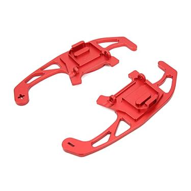 Imagem de Pás de mudança de volante, 1 par de pá de mudança de extensão para substituição de carro para GLI 2016-2019(vermelho)