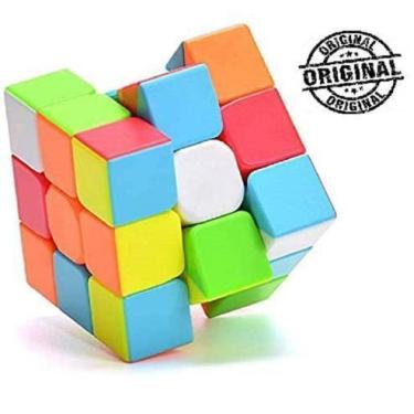 Cubo Mágico Barato Giro Rápido Profissional Magic Cube 3X3 - Moyu